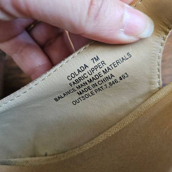 Seychelles Colada Peeptoe Slingback Wedge Sandals - Picture 6 of 9